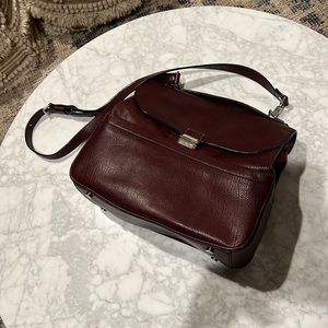 Schouler Kent Bag Vachetta Lux Burgundy Satchel Tote